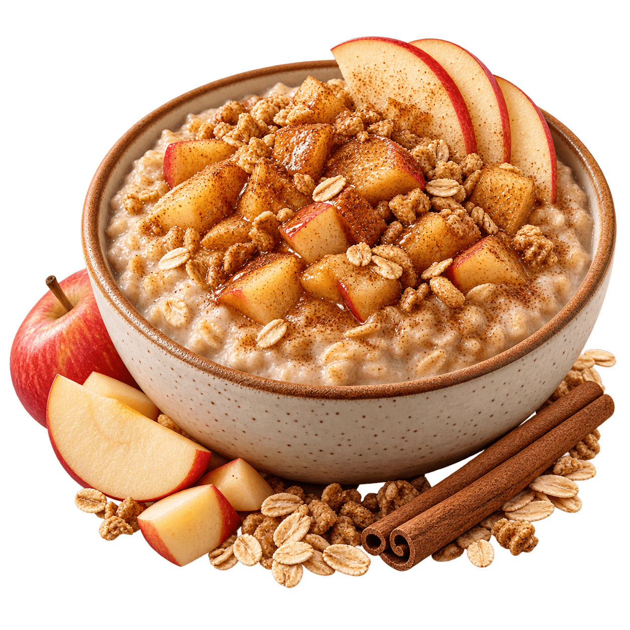 Apfel Zimt Porridge